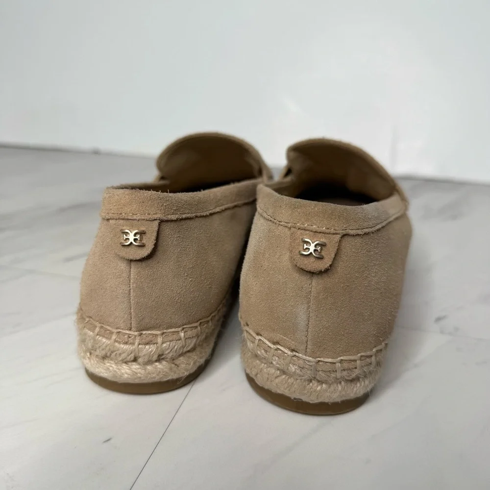 Sam Edelman Kai Tan Suede Espadrilles Loafer 6M